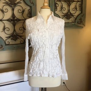 Claudia Richard long sleeve Blouse. SO cute! M